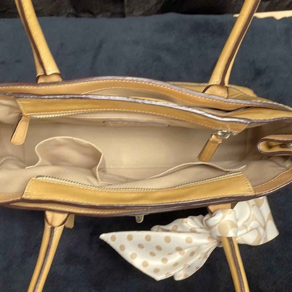 Coach F13675 Buckskin Satchel - Picture 5 of 16